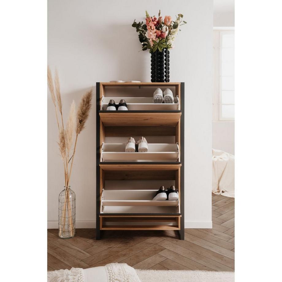 Calicosy Mobile porta scarpe a 3 ante L70 cm - DENVER  