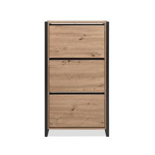 Calicosy Schuhschrank mit 3 Klappen L70 cm - DENVER  
