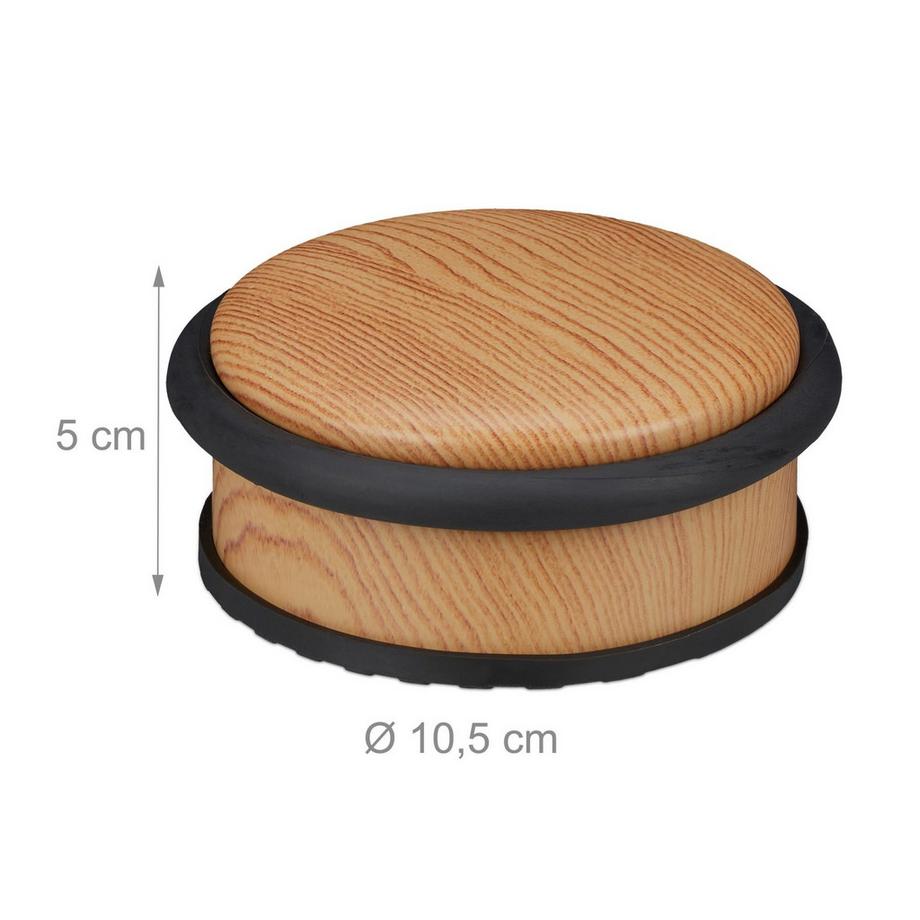 Northio Fermaporta effetto legno  