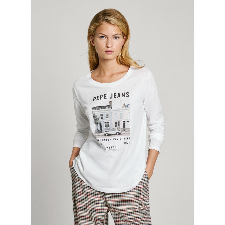 Pepe Jeans London Gwen T-Shirt Maniche Lunghe  