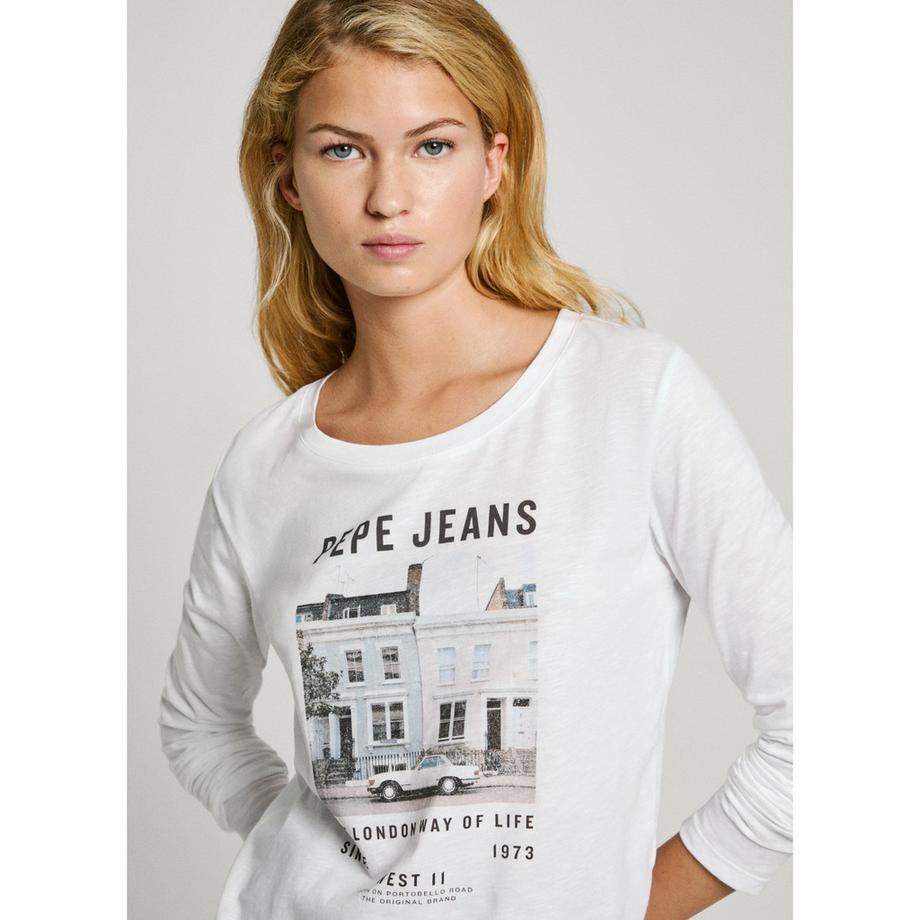 Pepe Jeans London Gwen T-Shirt Maniche Lunghe  