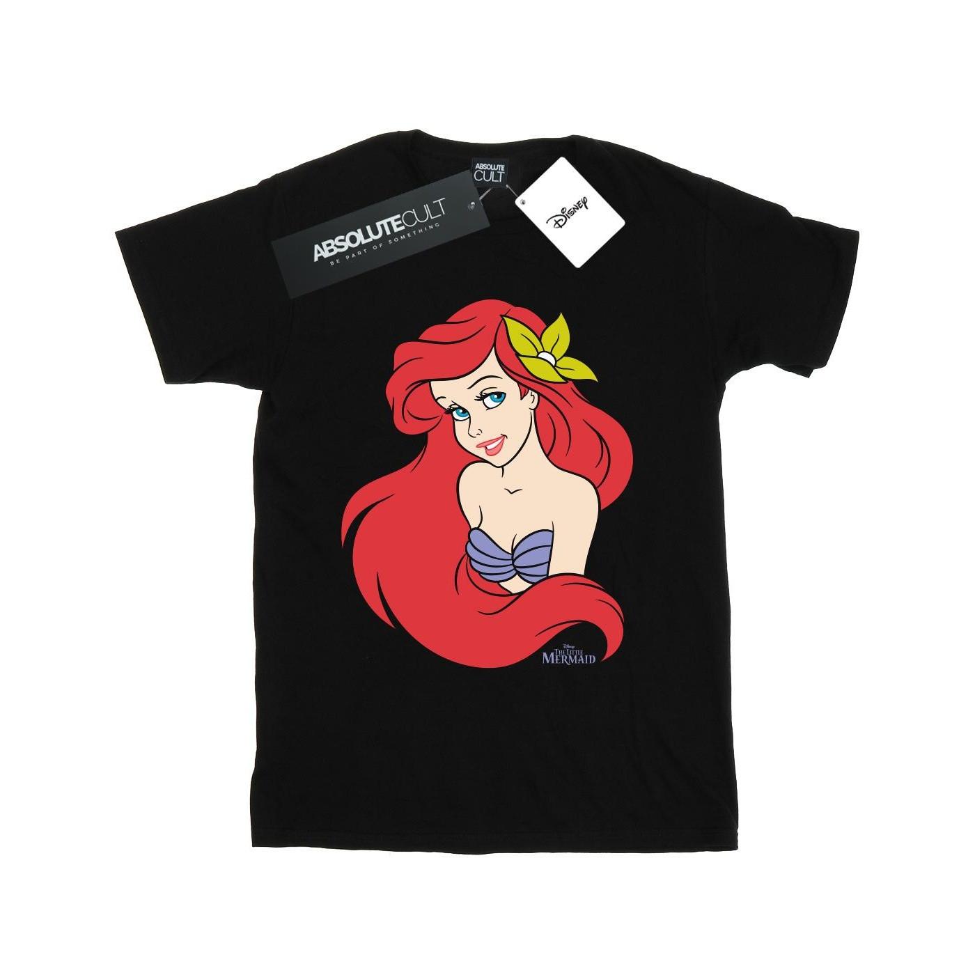 Image of The Little Mermaid Close Up Tshirt Damen Schwarz M