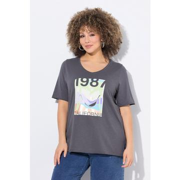 T-Shirt, California, V-Ausschnitt, Halbarm
