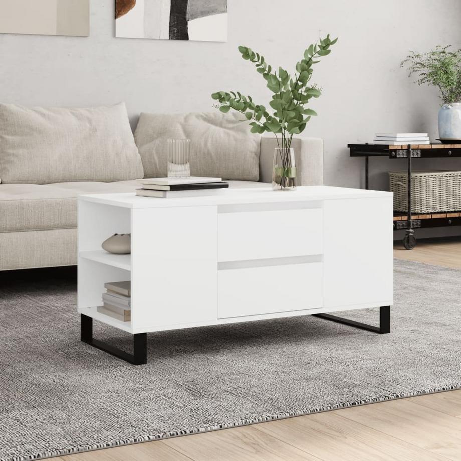 VidaXL Table basse bois d'ingénierie  