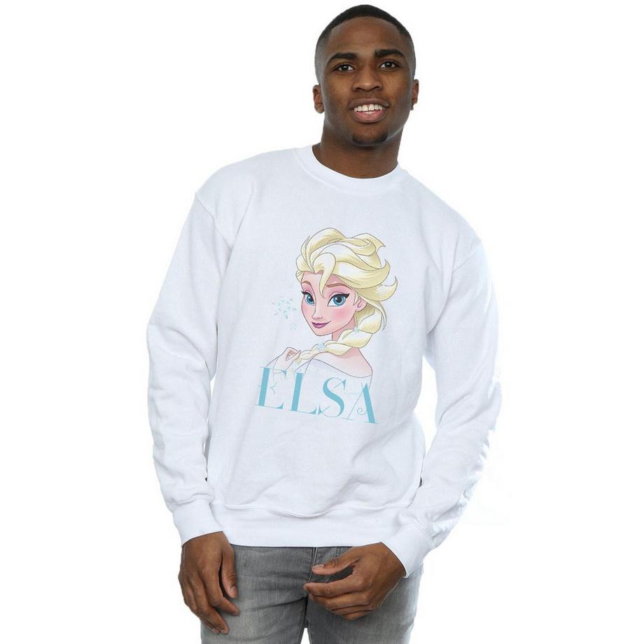 Disney Frozen Elsa Rundhals-Sweatshirt  