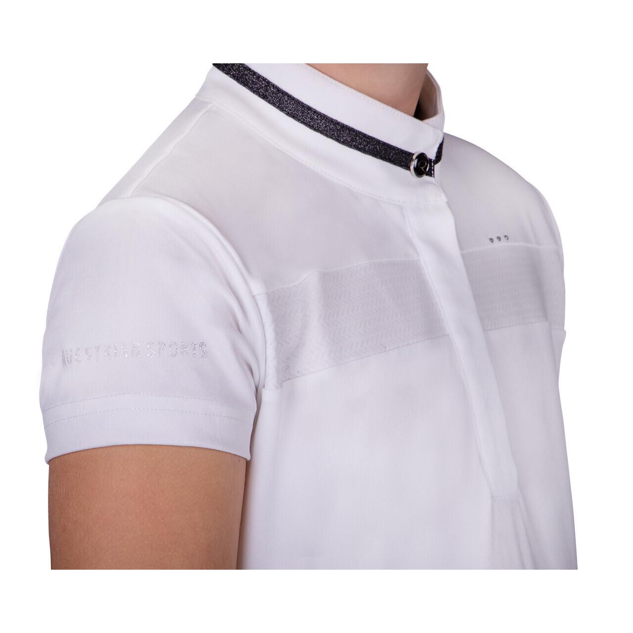 QHP  turnier-poloshirt kind kae 