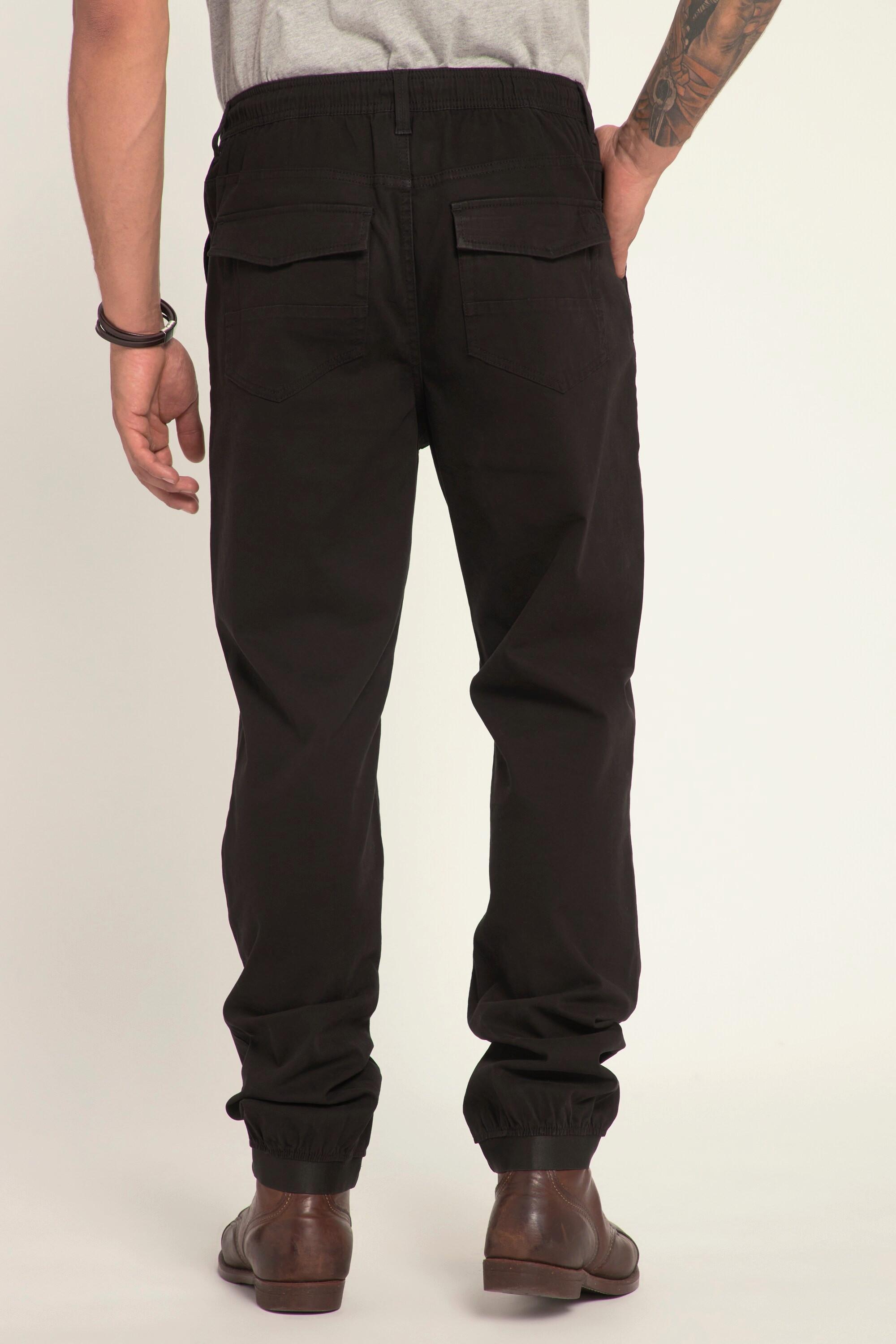 JP1880  Pantaloni in twill dal taglio moderno con FLEXNAMIC® e tasche grandi, fino alla tg. 8XL 