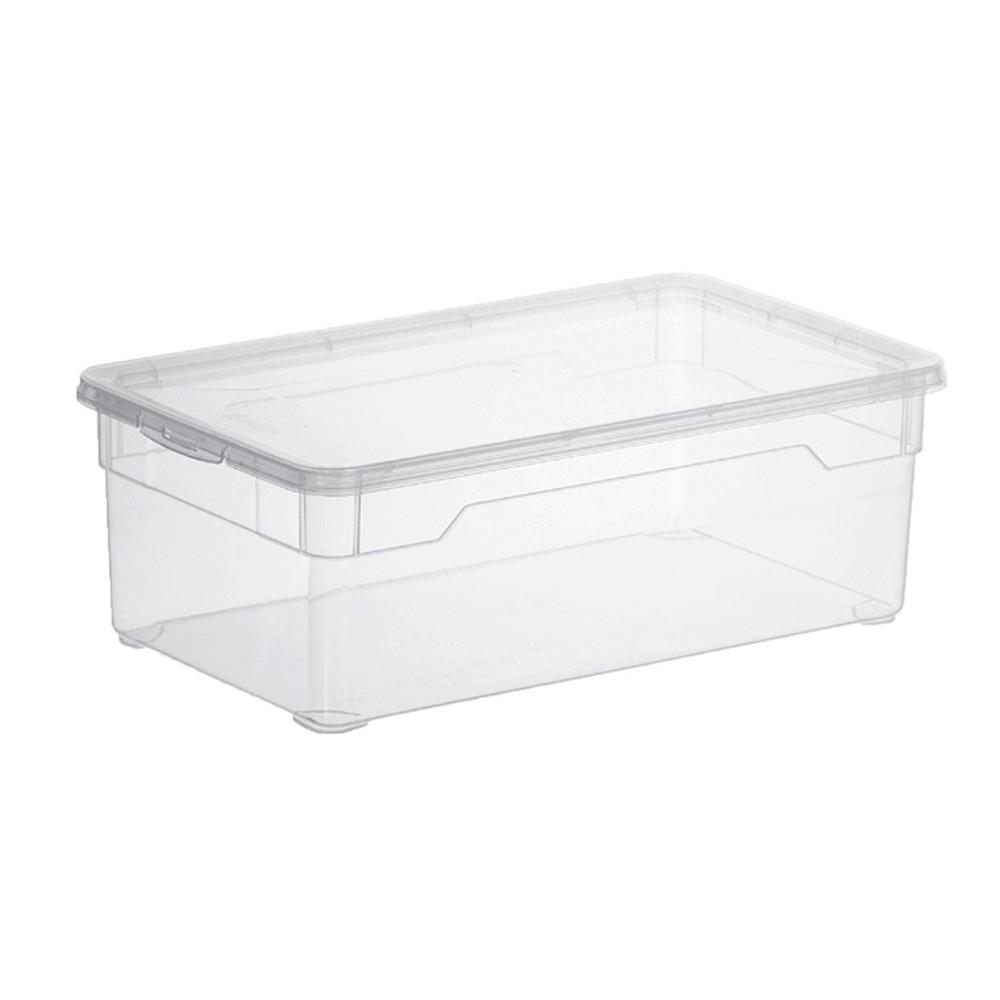 rotho Boîte de rangement CLEAR 5L - 33.5x19x11cm  