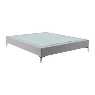 Ysmée Sommier déco tapissier 180 x 200 cm déhoussable - Gris - ISANI de YSMÉE  