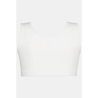 Ulla Popken  Bustier di cotone biologico con spalline larghe 