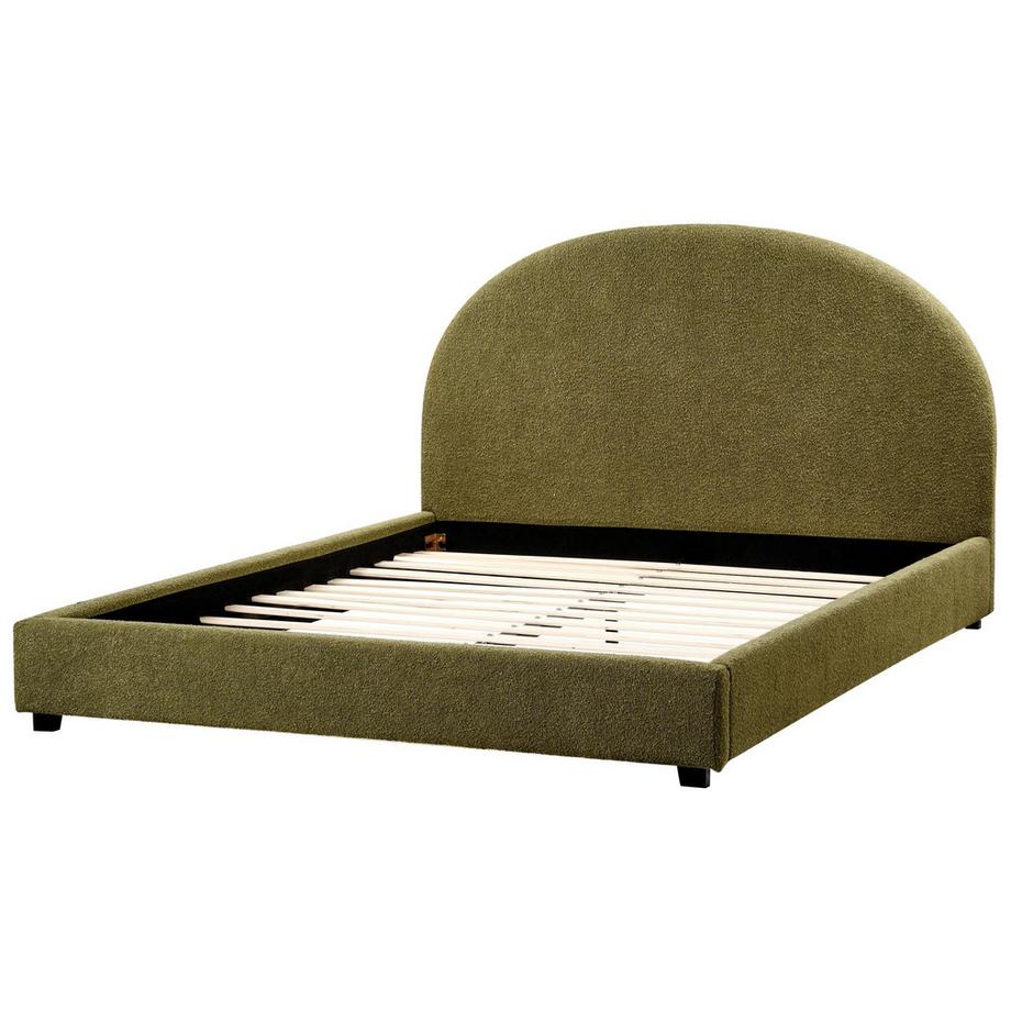 Beliani Letto en Bouclé  VAUCLUSE  