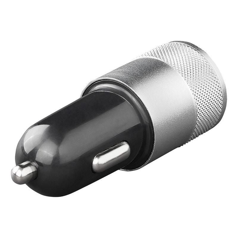 Pricenet  Chargeur USB 2 voies type A 12V/24V 3100mA 