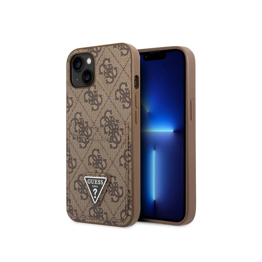 GUESS  Coque iPhone 14 Plus PU 4G Porte-cartes 