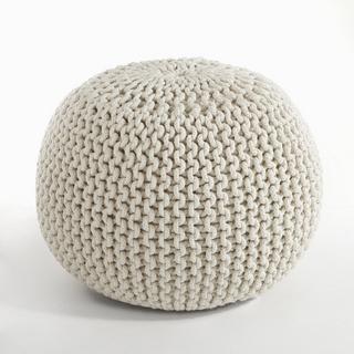 La Redoute Intérieurs Pouf rond tressé  