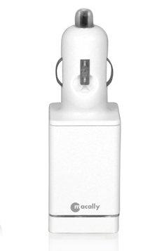 MACALLY  CARUSB10 chargeur d'appareils mobiles Blanc Auto 