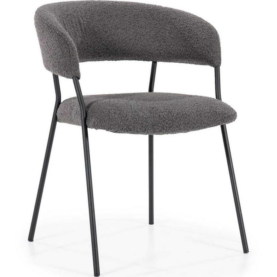 mutoni Chaise Luka Copenhagen anthracite  