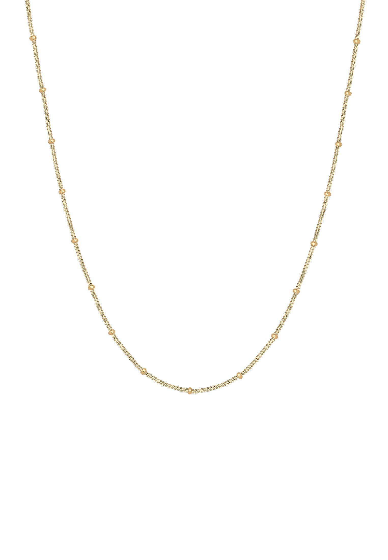 Image of Halskette Basic Kugeln Damen Gold 60 cm