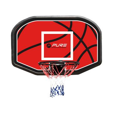 Basketballrückwand mit Korb 110x72cm
