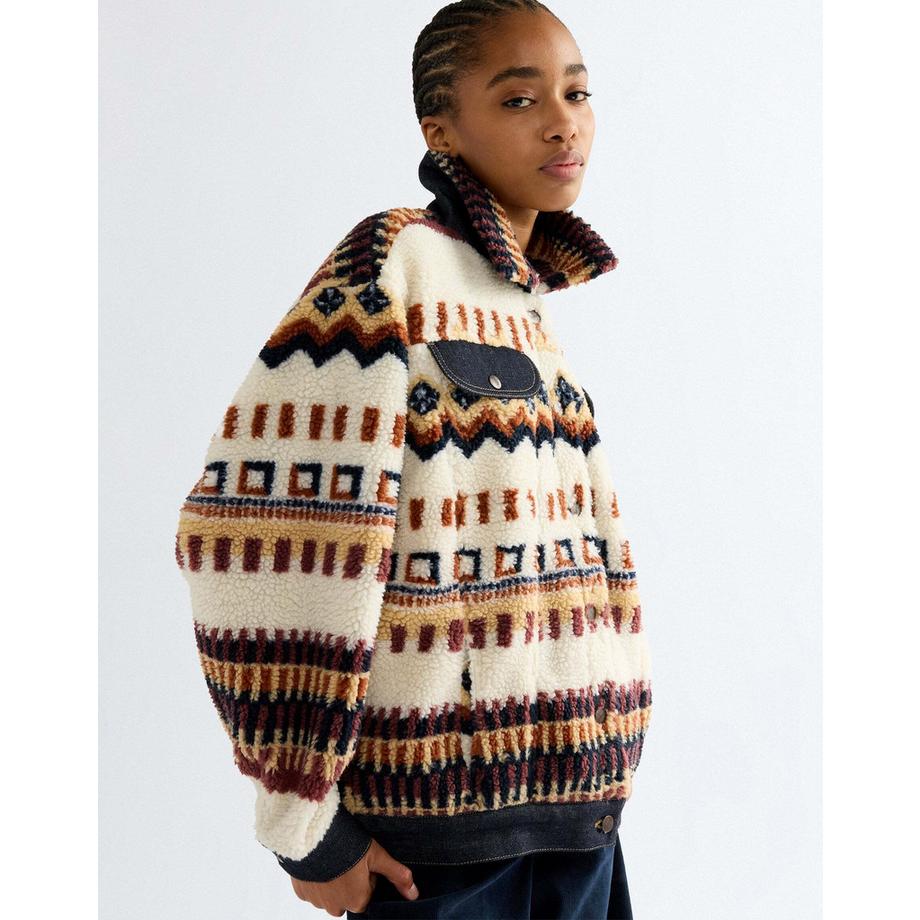 Wrangler Sherpajacke Sherpa Trucker  