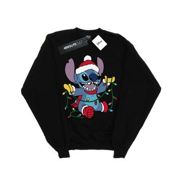 Lilo And Stitch Christmas Lights Sweatshirt