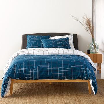 Housse de couette réversible