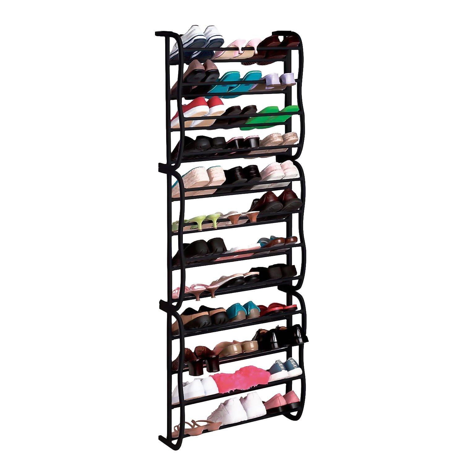 Northio Schuh-Organizer an der Tür aufgehängt – Schuhleiter  