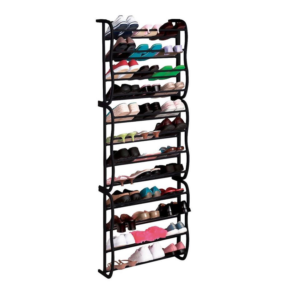 Northio Schuh-Organizer an der Tür aufgehängt – Schuhleiter  