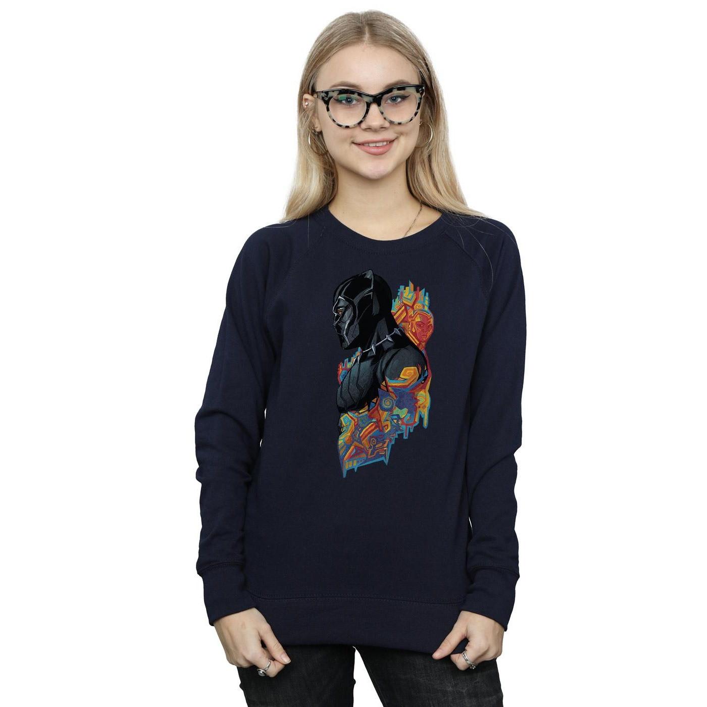 MARVEL  Sweatshirt profilé Panthère noire 