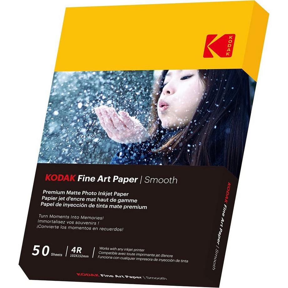 Kodak  KODAK 10 x 15 cm mattes, glattes Papier, 230 g/m², 50 Blatt 