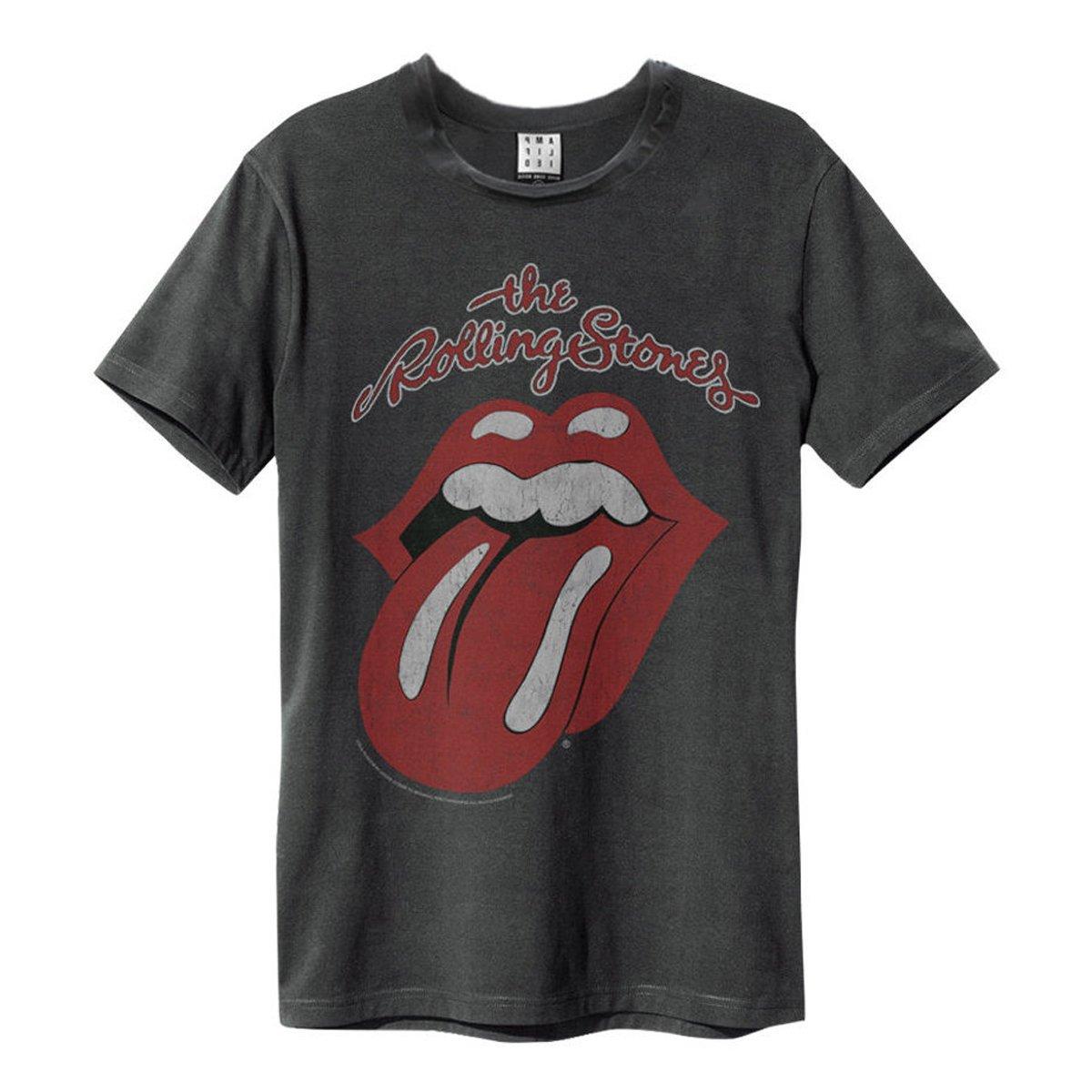 Image of Vintage Tongue Tshirt Damen Charcoal Black XS