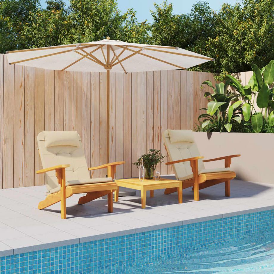 VidaXL Coussin de chaise adirondack tissu  