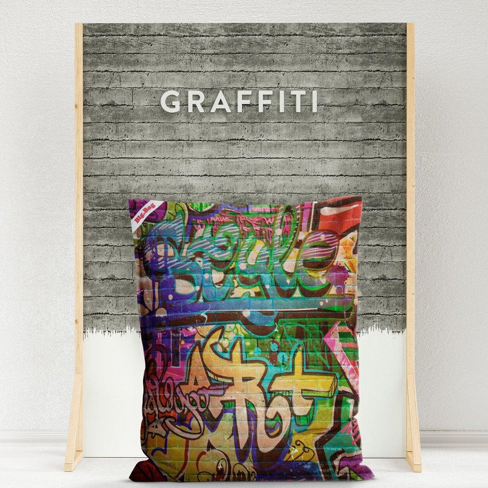 italpouf Sitzsack Bigbag Grafiti  