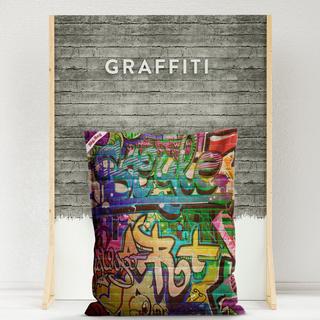 italpouf Sitzsack Bigbag Grafiti  