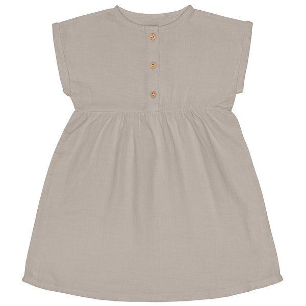 Image of LÄSSIG Mull Kleid Taupe 8692 Unisex 86/92