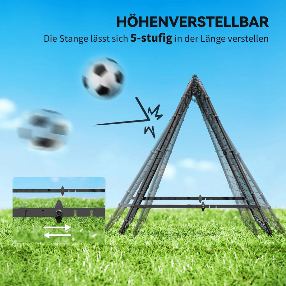 HOMCOM  Fußball Rebounder 