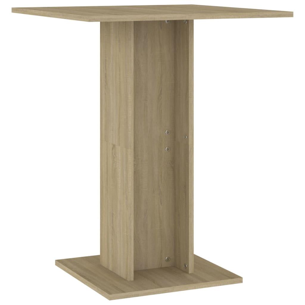 VidaXL Table de bistro bois d'ingénierie  