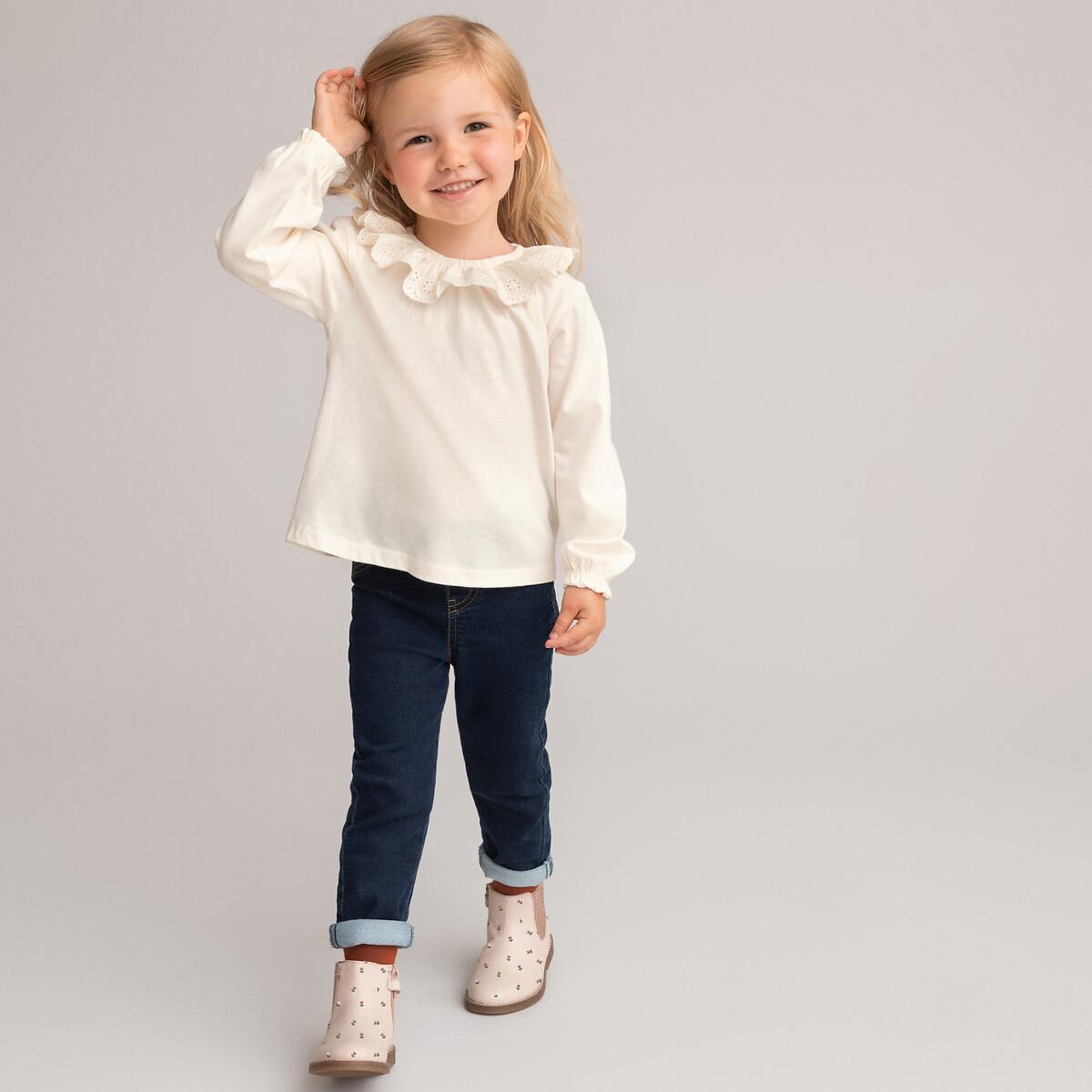 La Redoute Collections  2er-Pack Shirt mit Volantkragen 