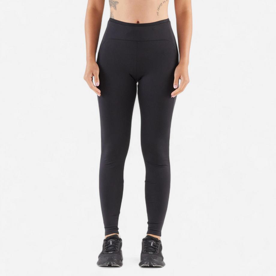 KIPRUN  Leggings running donna con tasche poliestere 