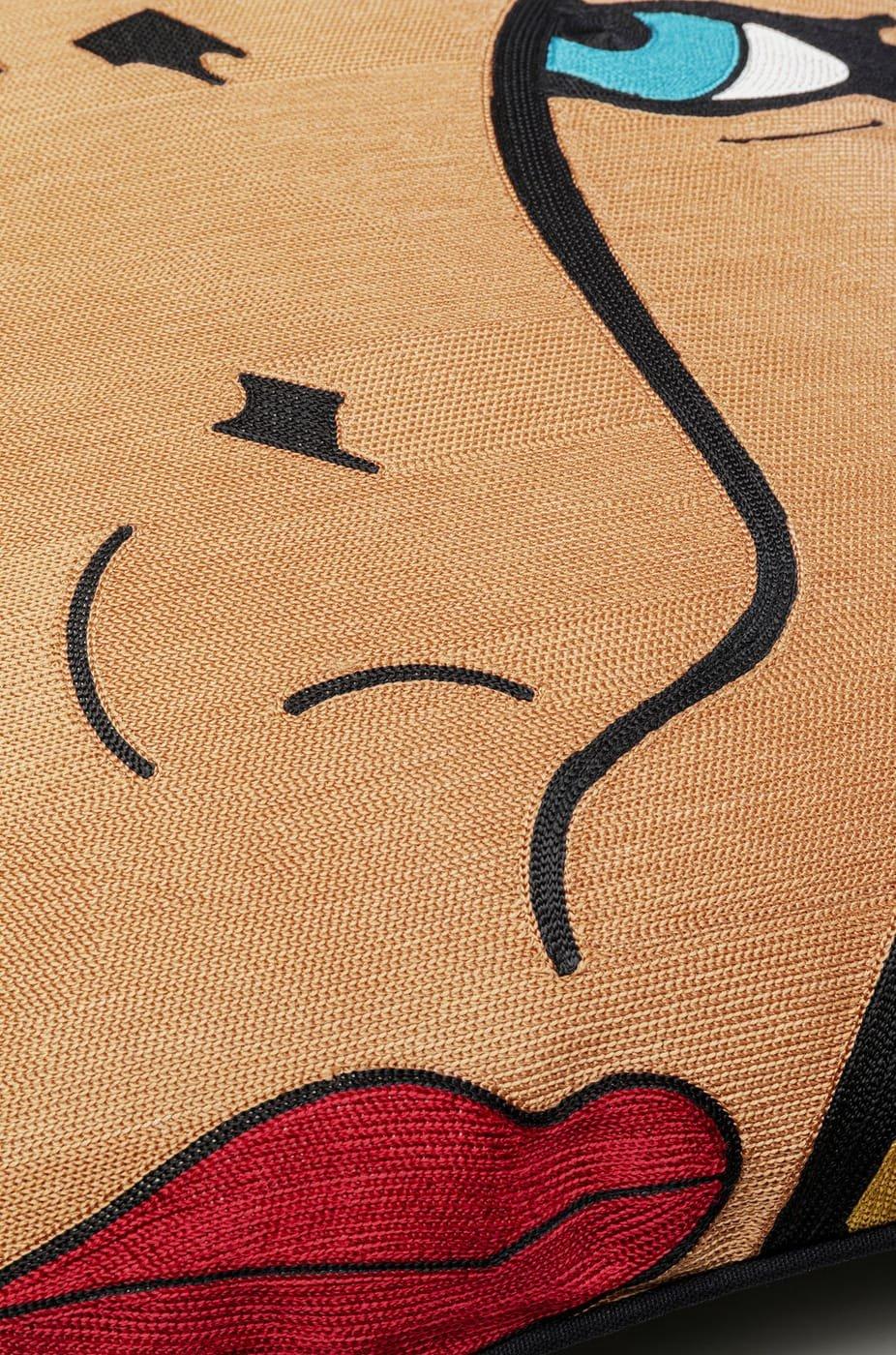 KARE Design Coussin Comic Lady 50x50  