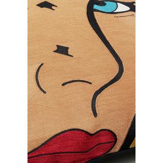 KARE Design Kissen Comic Lady 50x50  