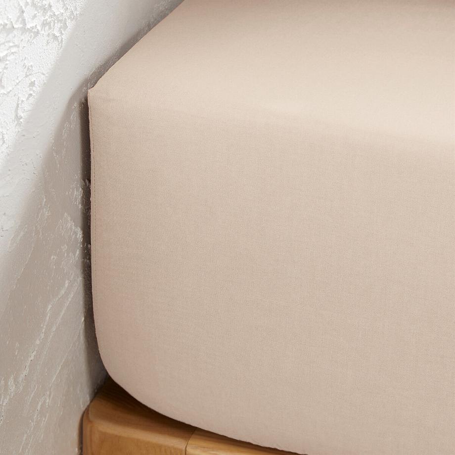 La Redoute Intérieurs Scenario Drap Housse Uni en Polycoton  