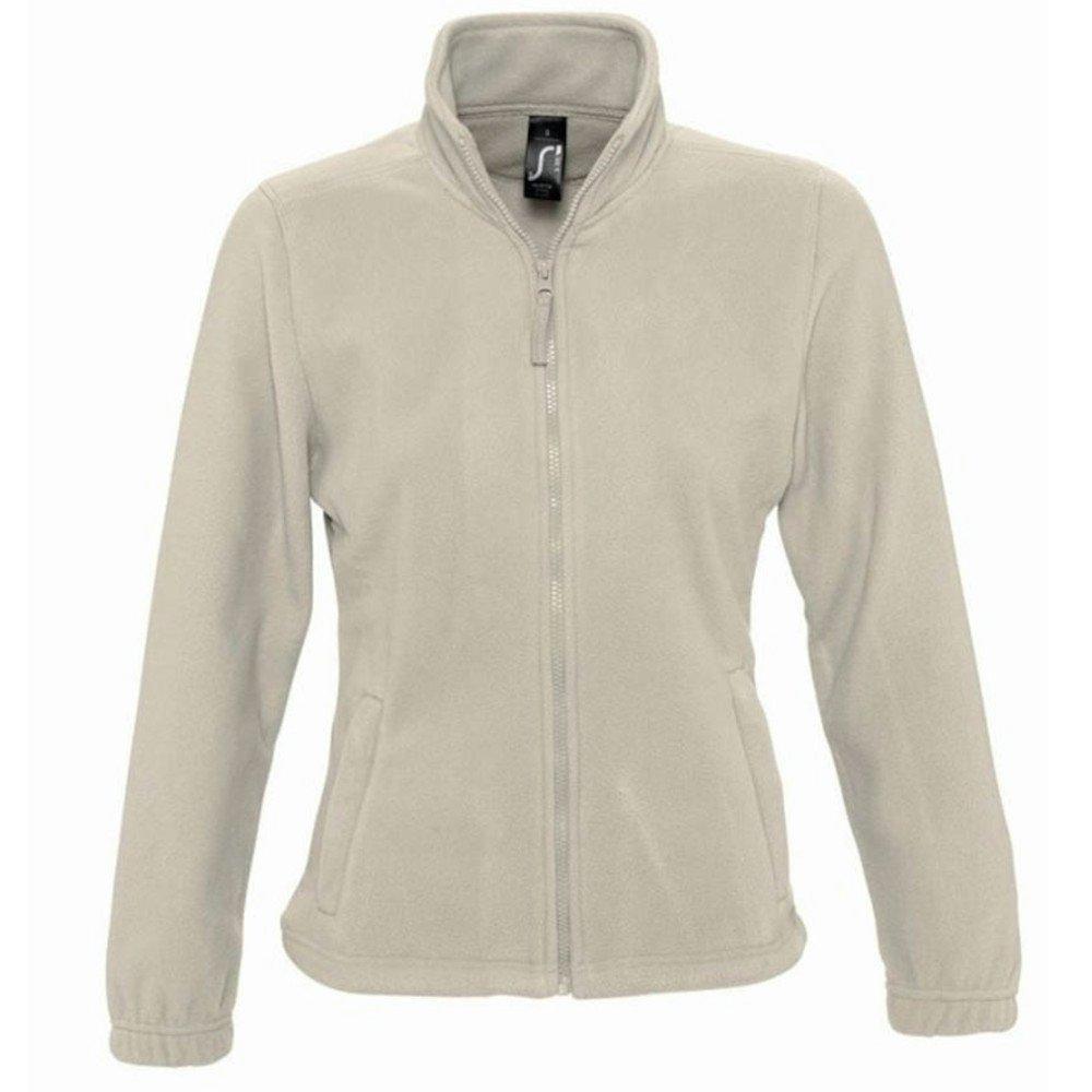 Image of North Fleecejacke Mit Durchgehendem Reißverschluss Damen Kordel XL