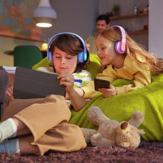 PHILIPS  Kabellose On-Ear-Kopfhörer für Kinder, Blau 