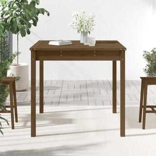 VidaXL Table de jardin bois de pin  