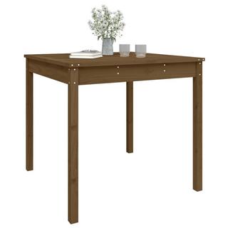 VidaXL Table de jardin bois de pin  