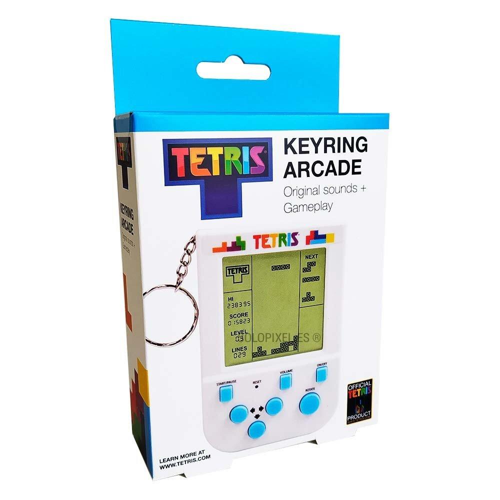 Image of Tetris Schlüsselanhänger Arcade Herren Weiss