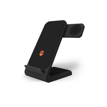 ChargeTree Swing Auricolare, Smartphone, Orologio intelligente Nero USB Carica wireless Interno