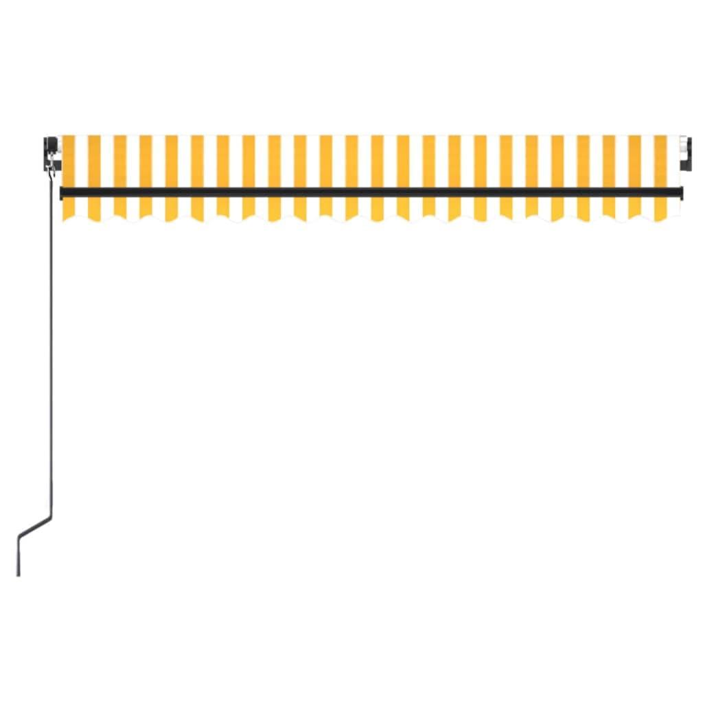 VidaXL Auvent rétractable aluminium  