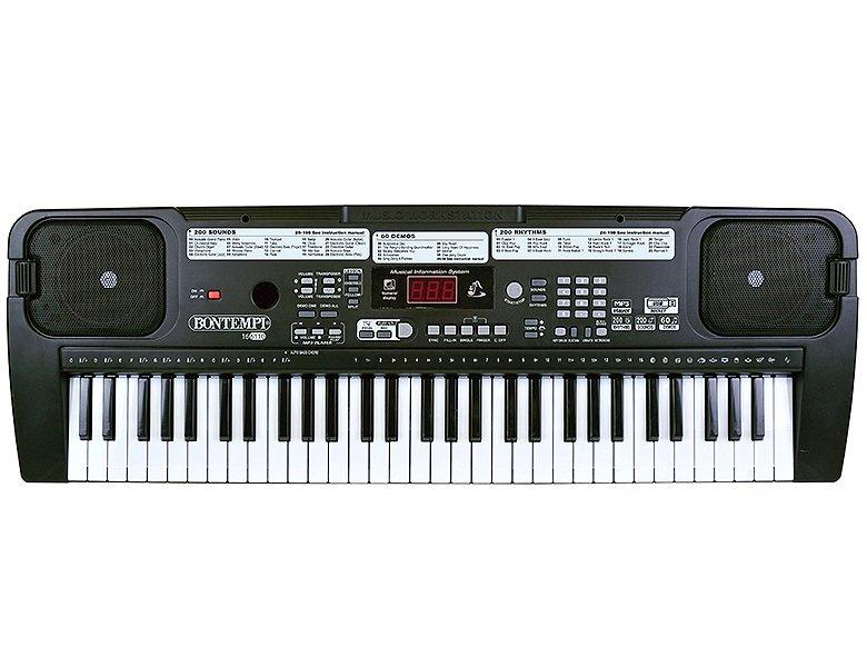 BONTEMPI  Digitales Keyboard mit 61 Tasten 