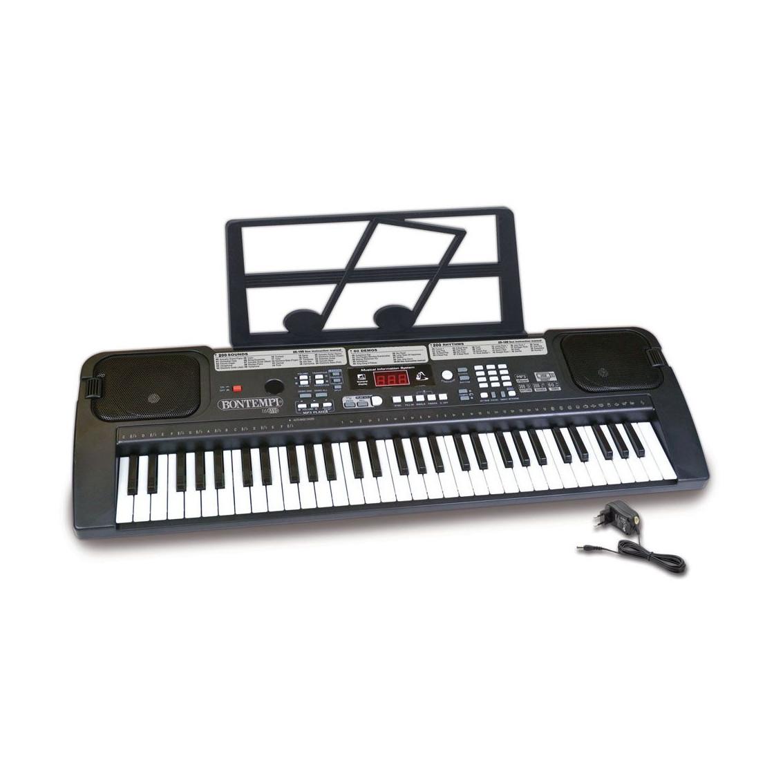 BONTEMPI  Digitales Keyboard mit 61 Tasten 